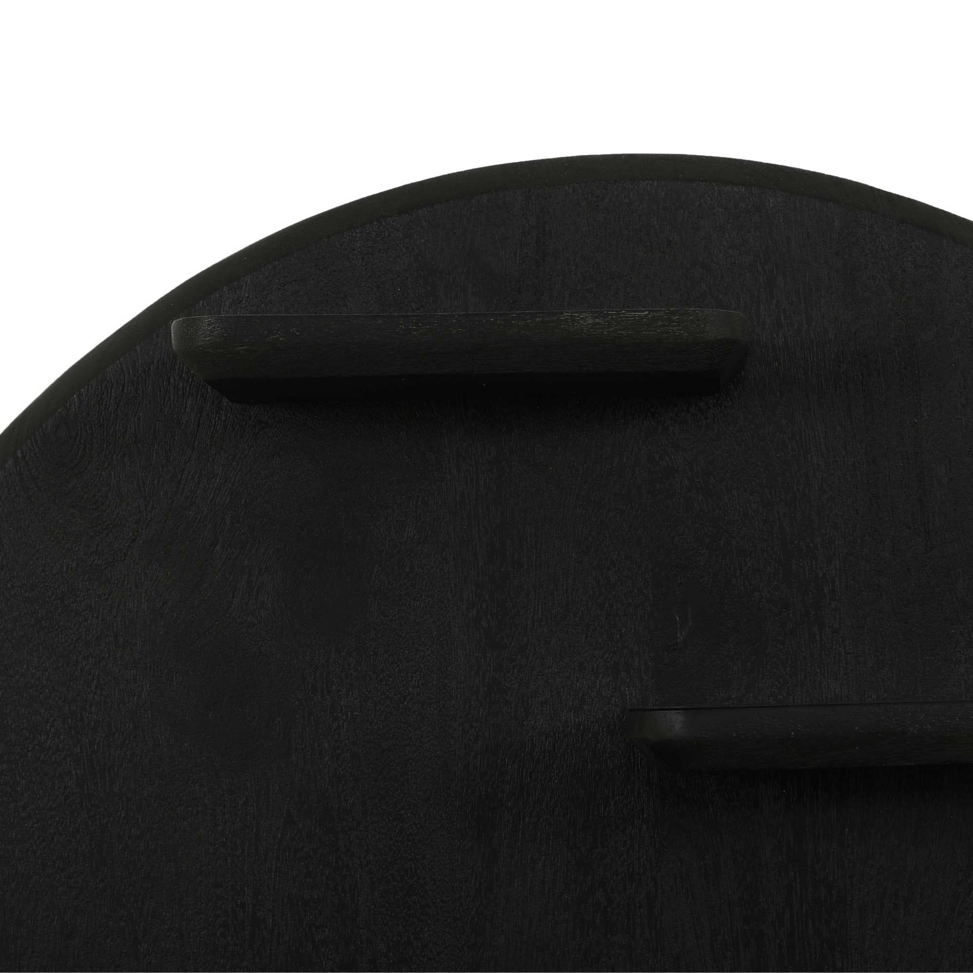 Wandrek Lena Zwart Mangohout 75 cm