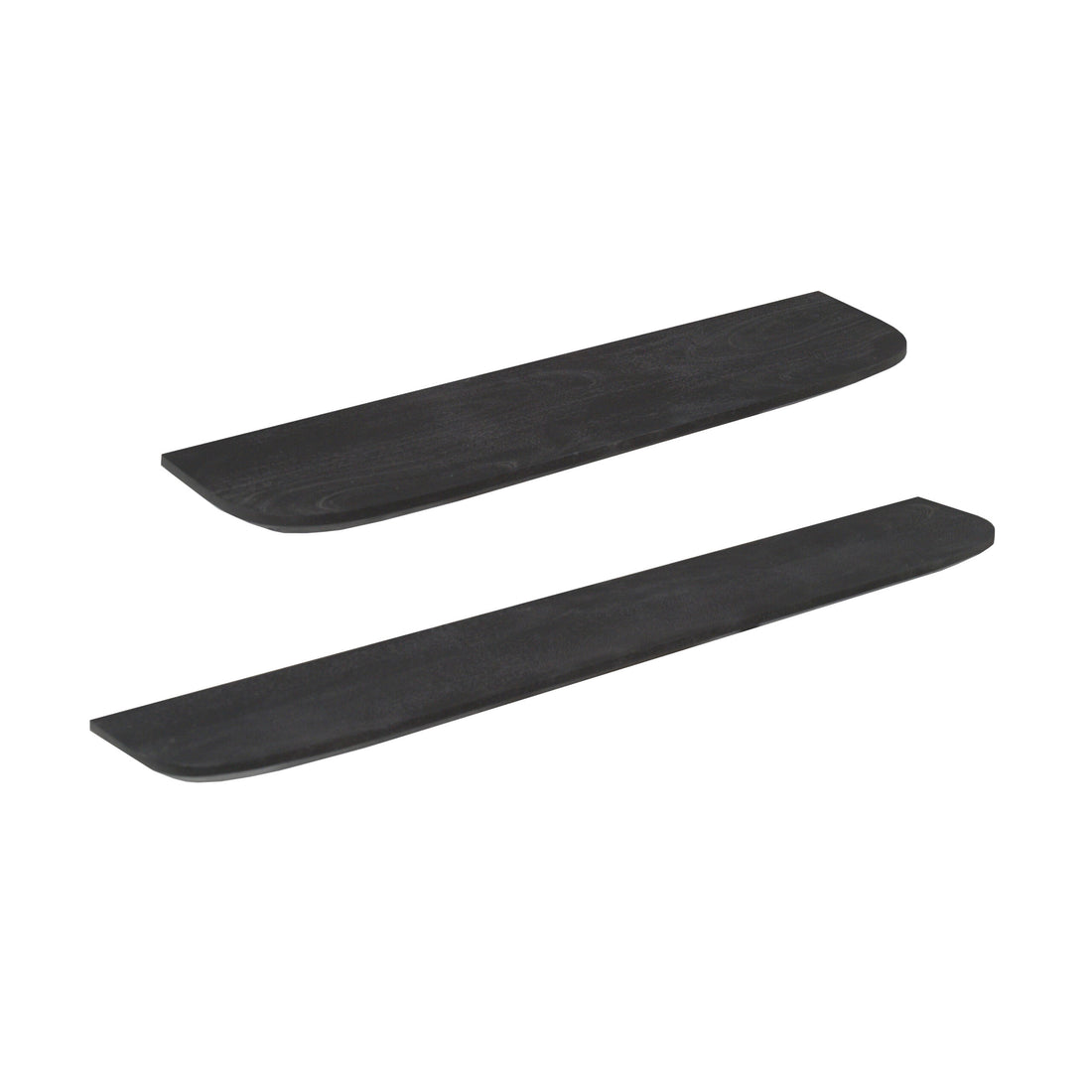 Wandplank Gusta Zwart Mangohout 80 cm