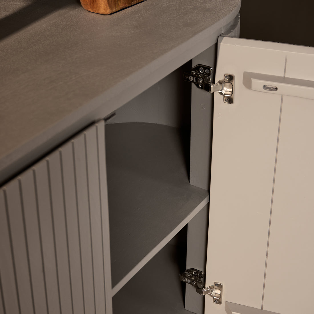 Dressoir Solana Taupe Mangohout 165 cm
