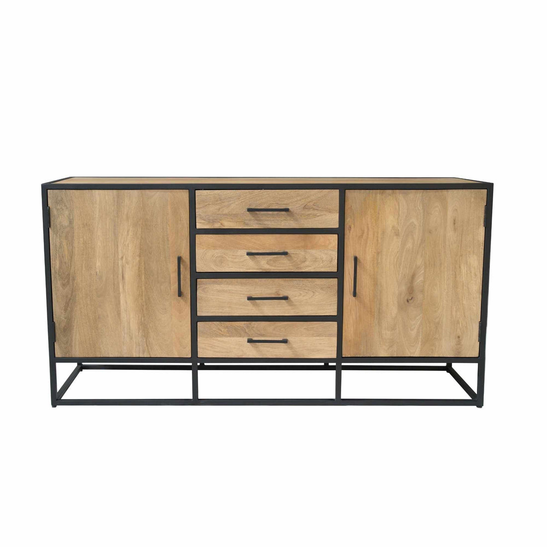 Dressoir Dakota Naturel Mangohout 165 cm