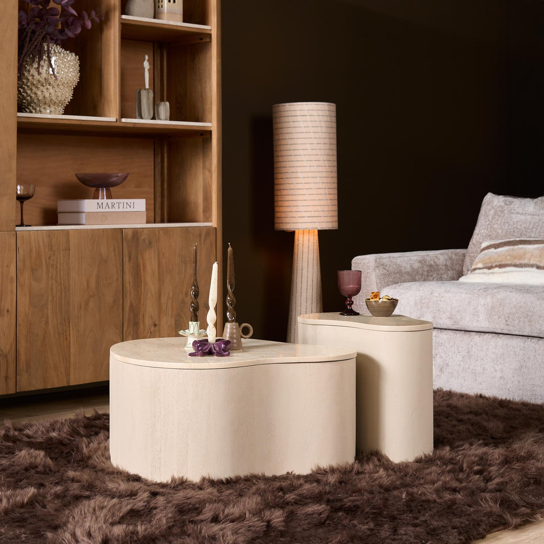 Salontafel Lovi Zand 50 cm
