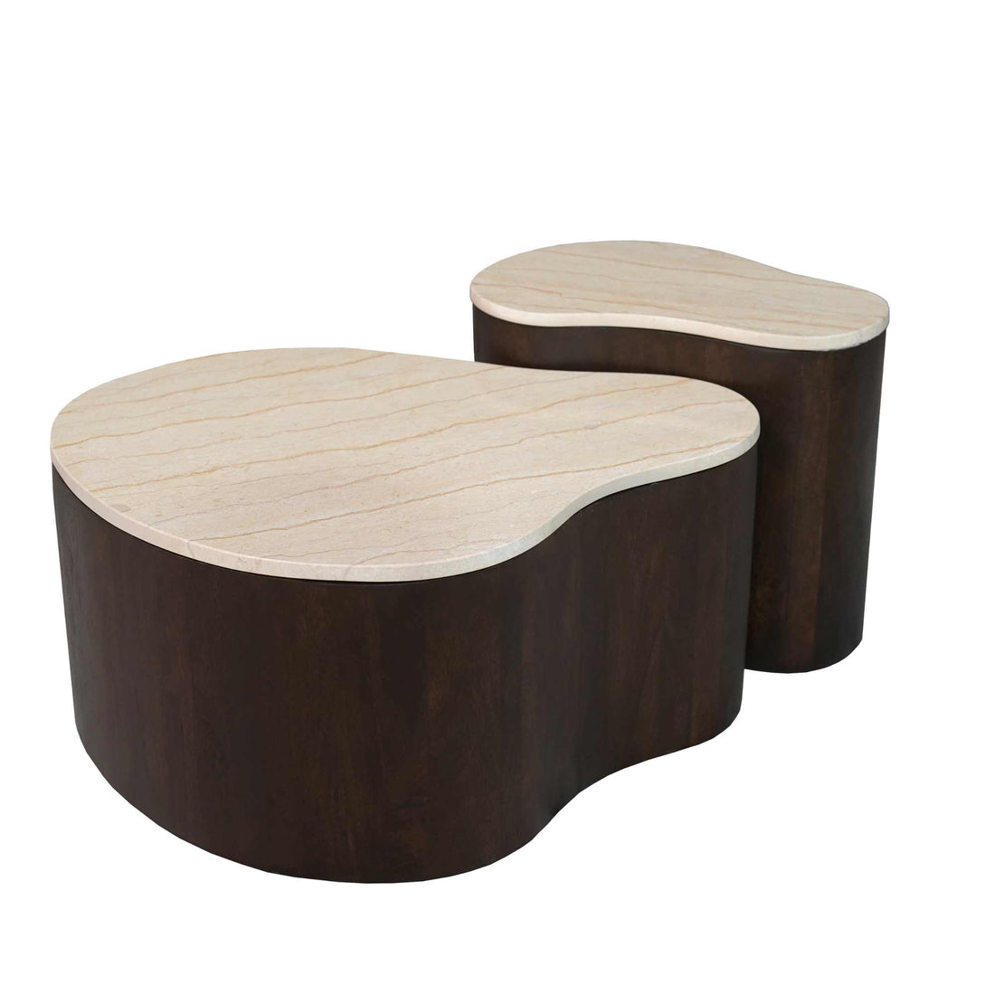 Salontafel Lovi Bruin 50 cm