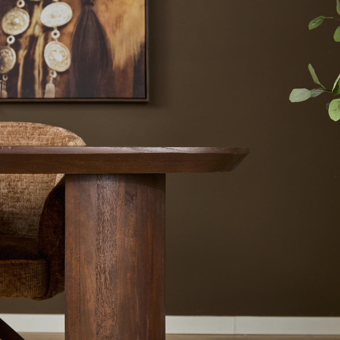 Eettafel Maré Bruin Mangohout 240 cm