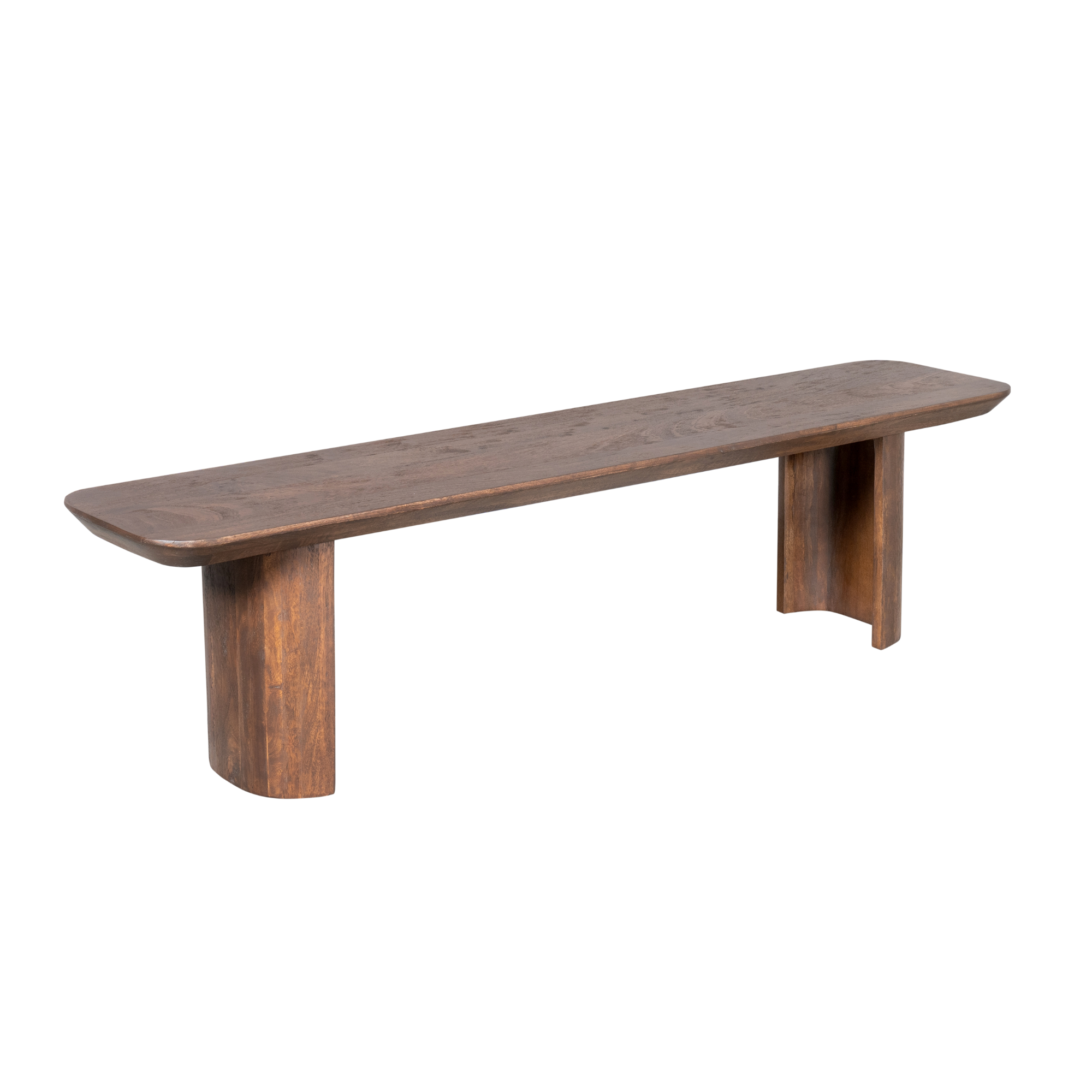 Eetkamerbank Maré Bruin Mangohout 180 cm