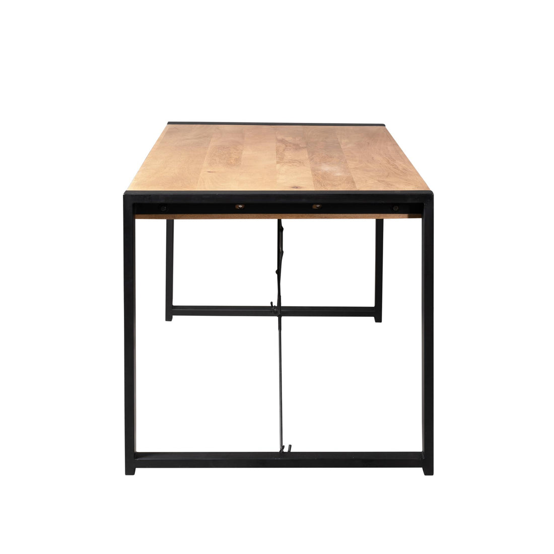 Rechthoekige eettafel Britt Naturel Mangohout  200 cm