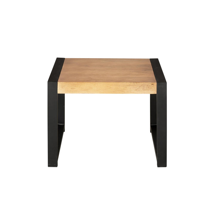 Bijzettafel Britt Naturel Mangohout 60 cm