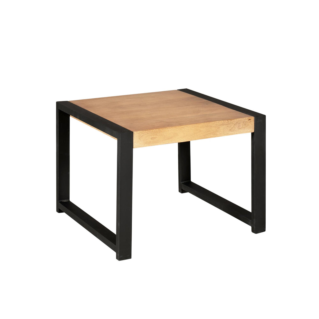 Bijzettafel Britt Naturel Mangohout 60 cm
