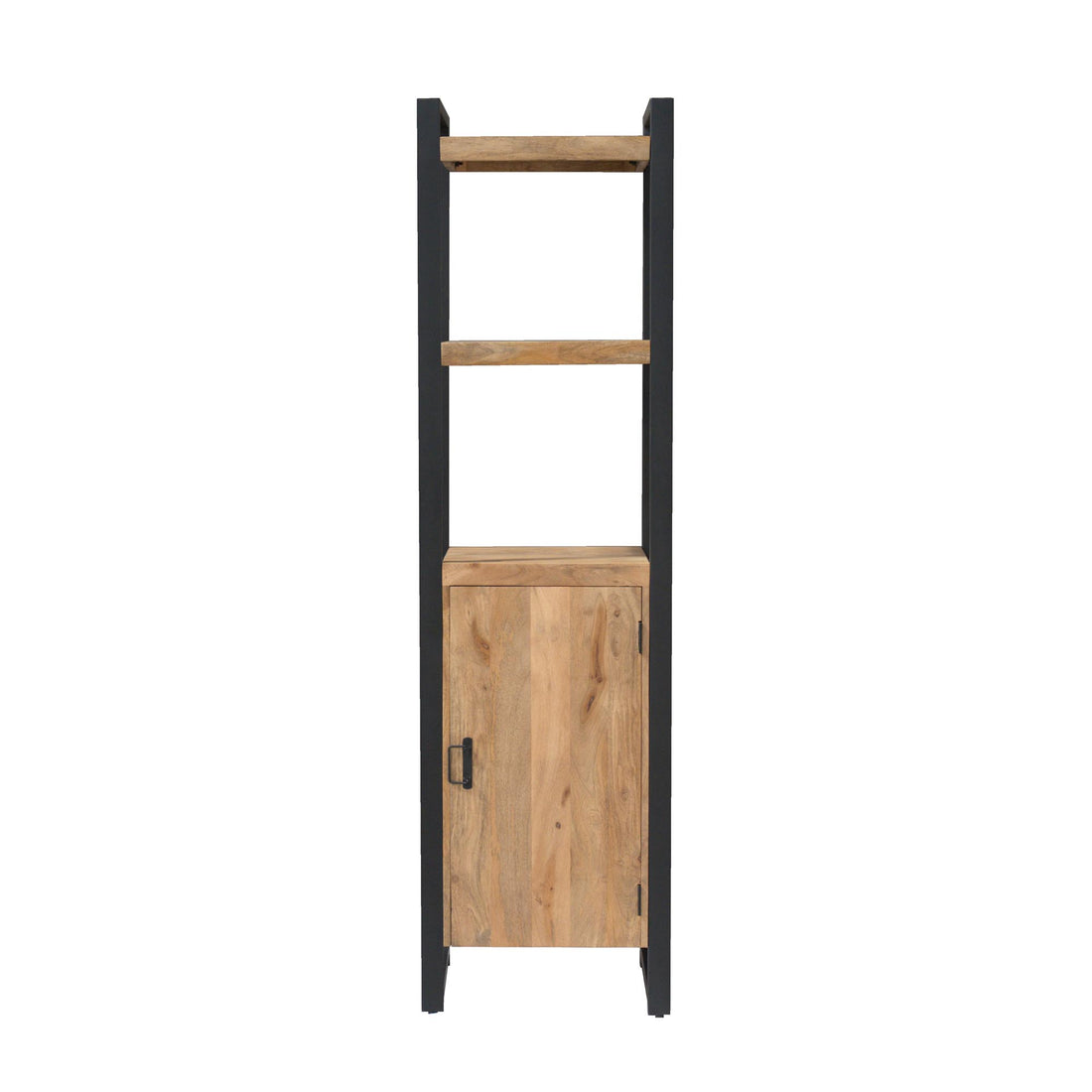 Boekenkast Britt met deur Naturel Mangohout 55 cm