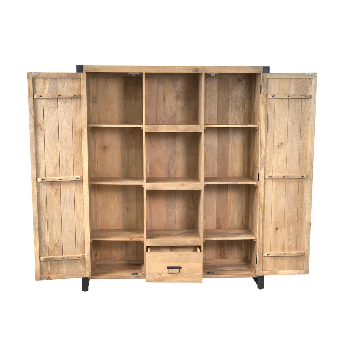 Boekenkast Britt Naturel Mangohout  150 cm