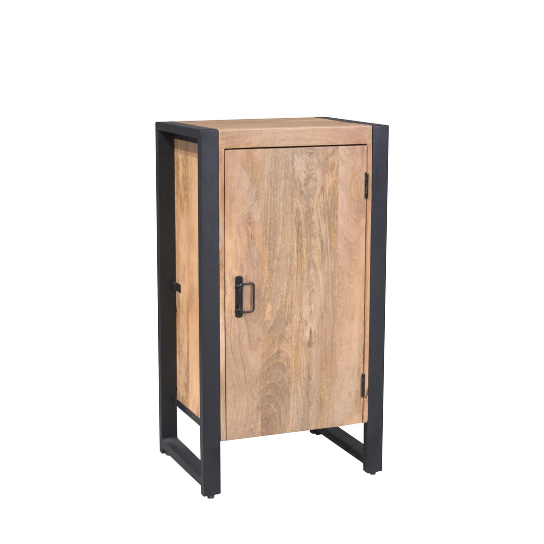Halkast Britt met deur Naturel Mangohout 55 cm