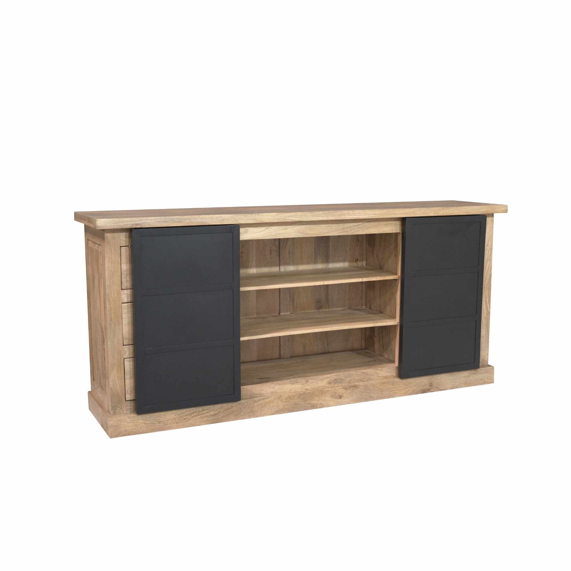 Dressoir Noa Naturel Mangohout 200 cm