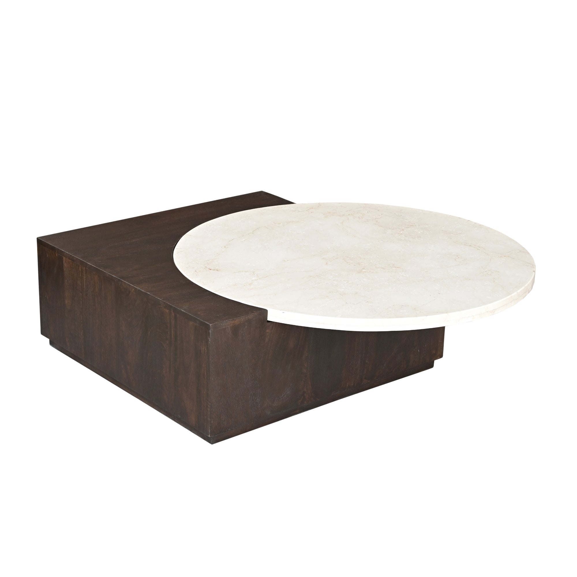 Salontafel Numa Bruin Marmer 103 cm