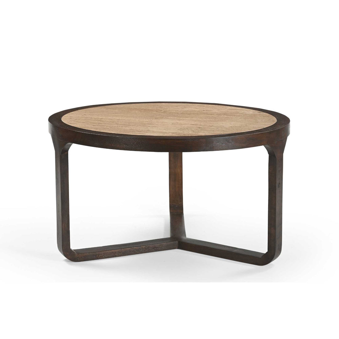 Salontafel Morris Bruin Travertin 75 cm