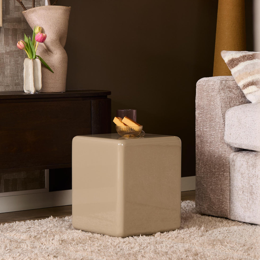 Salontafel Elias Beige MDF 30 cm