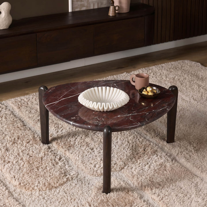 Salontafel Alva Marmer 81 cm