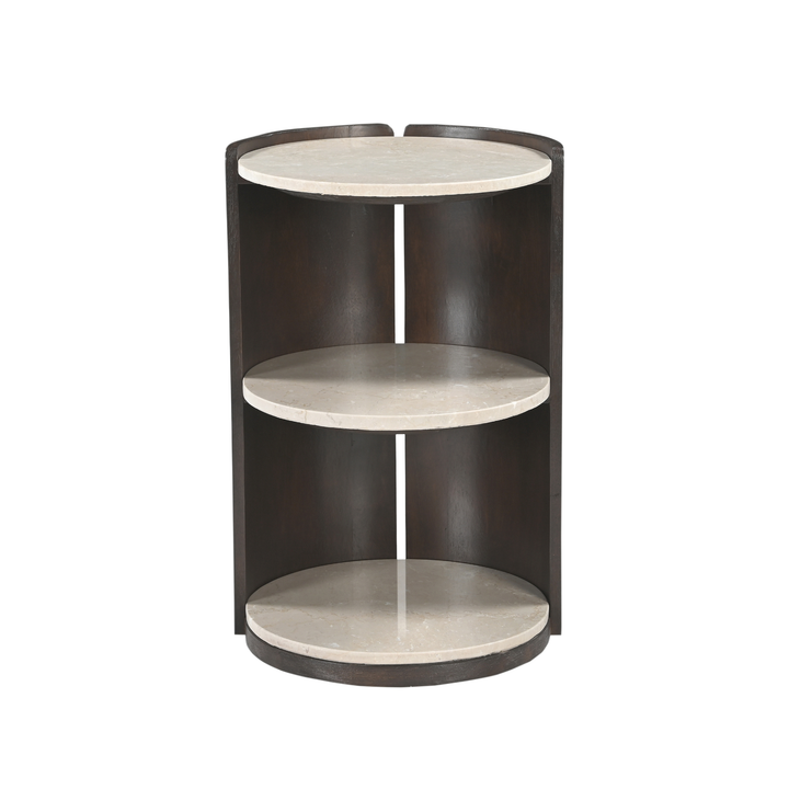 Nachtkastje Niva Botticino marmer 40 cm