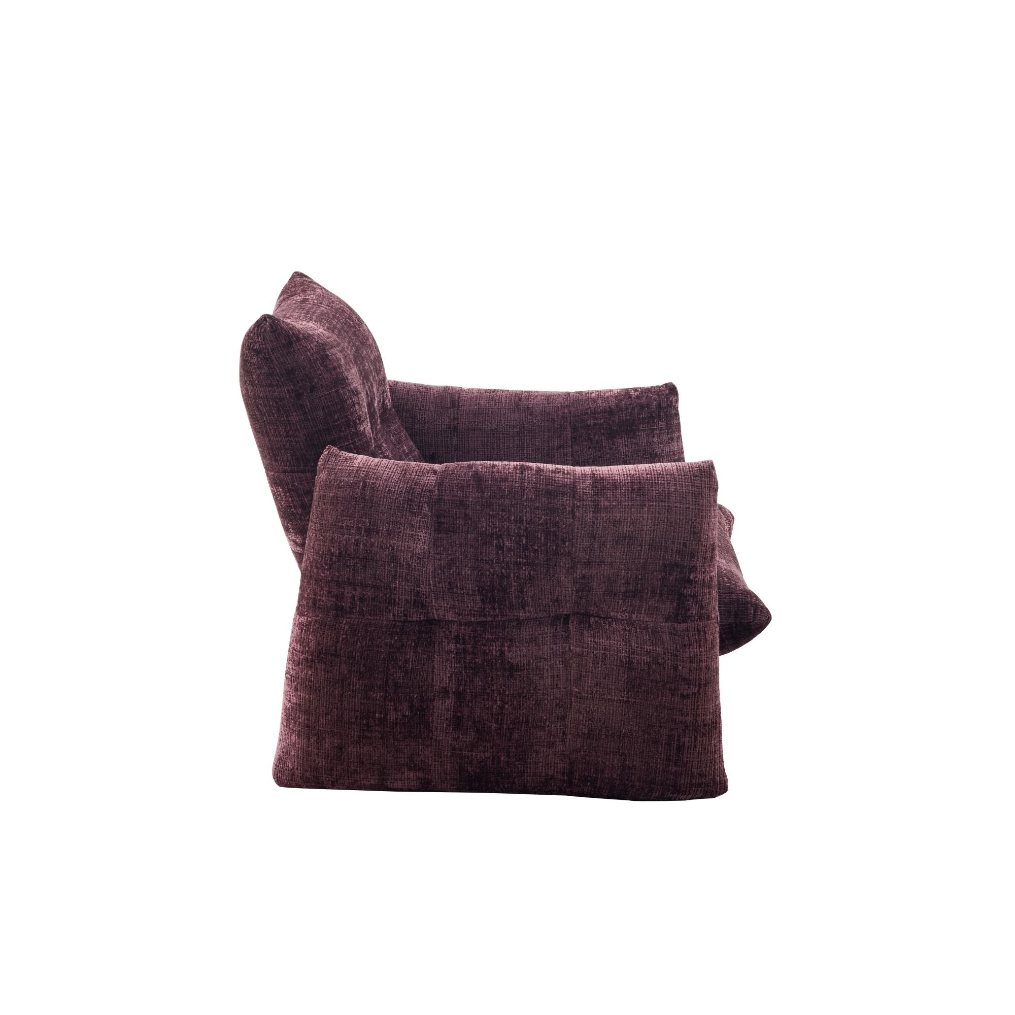 Fauteuil Lois Aubergine