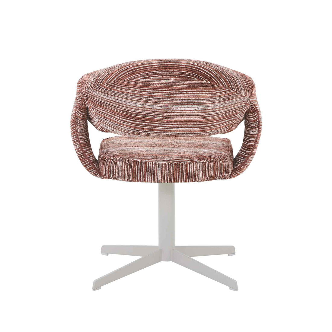 Draaibare eetkamerstoel Jade Burgundy
