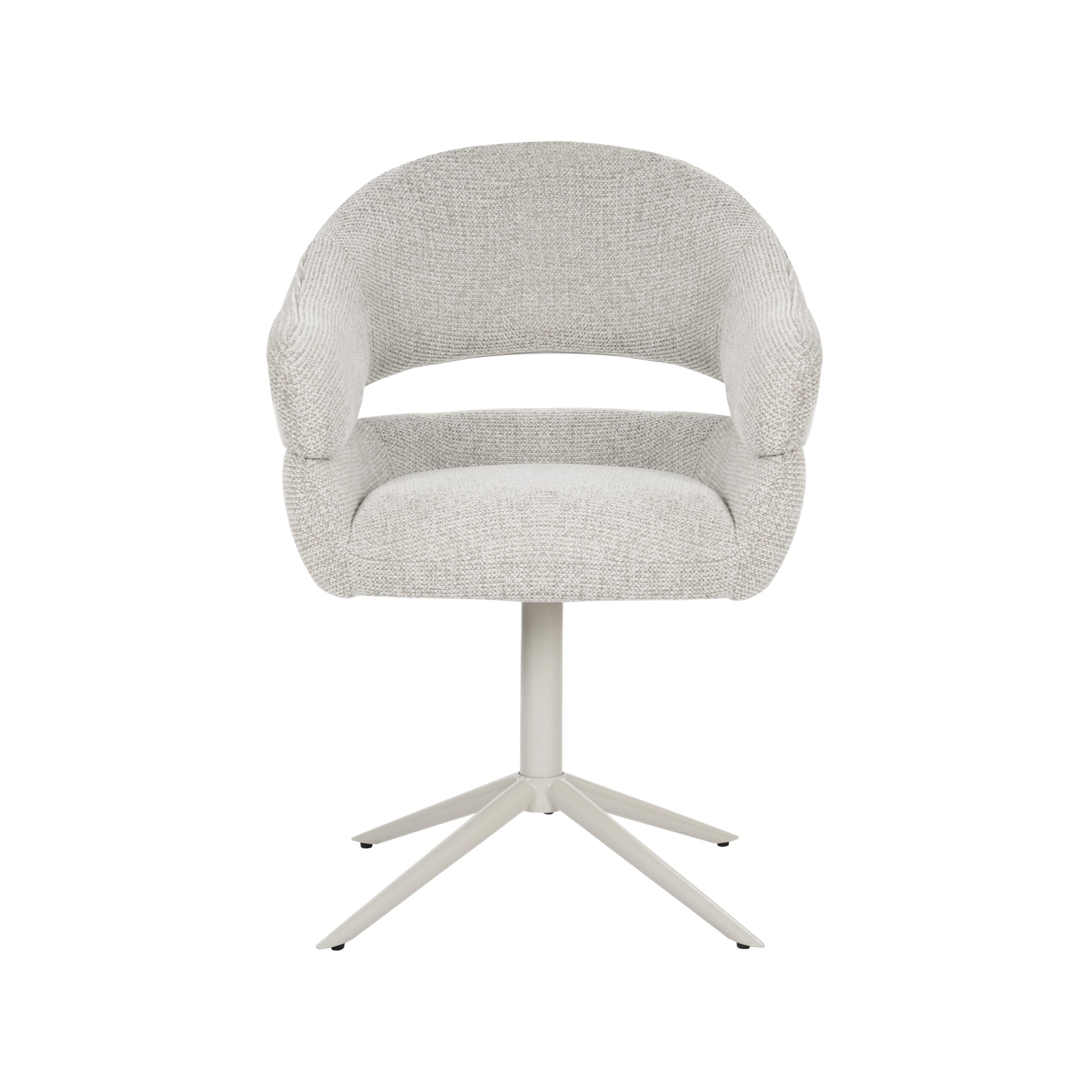 Draaibare eetkamerstoel Lily Beige