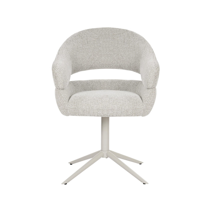 Draaibare eetkamerstoel Lily Beige