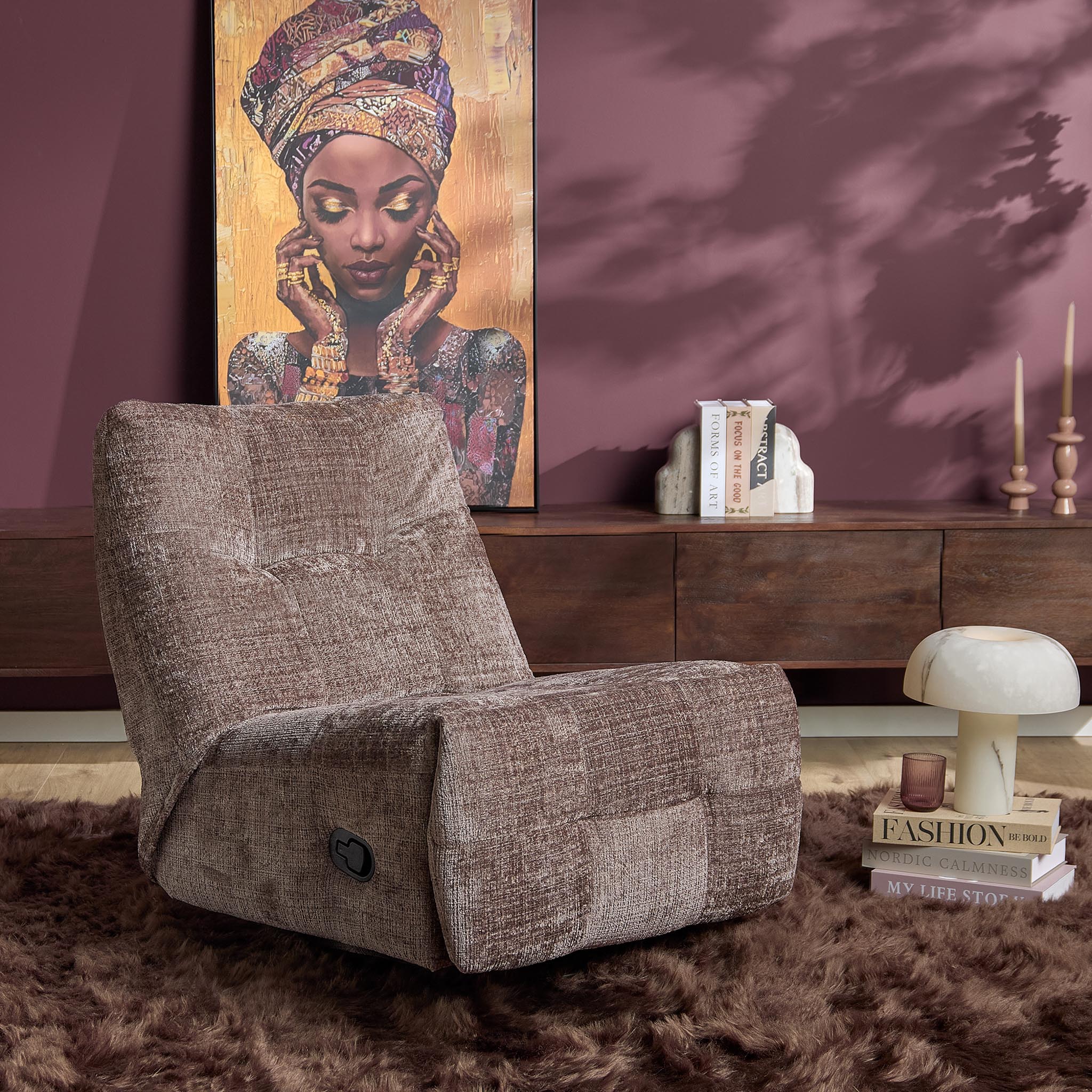 Relaxfauteuil Chill  Bruin