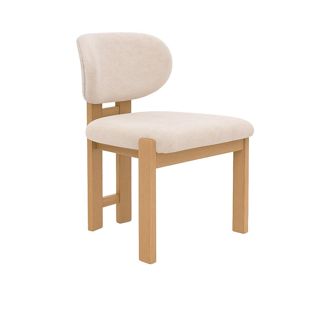 Eetkamerstoel Desirey – Taupe / lichtbruin
