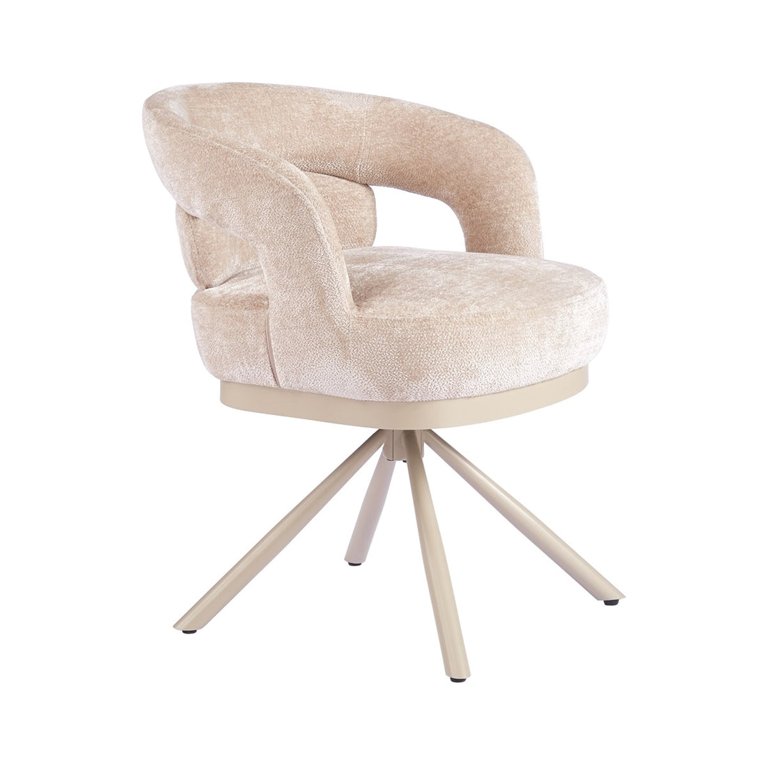 Eetkamerstoel Scorpion – Beige / beige