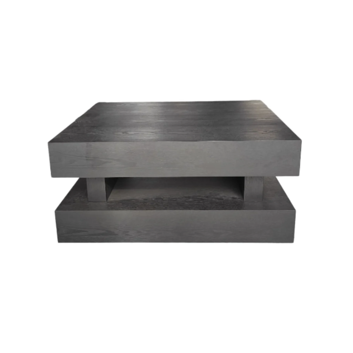 TAKSIM DT 130x70  BLACK VISGRAAT PLAIN