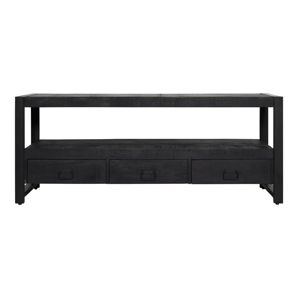 TV-Schrank Boaz Schwarz | 150 cm