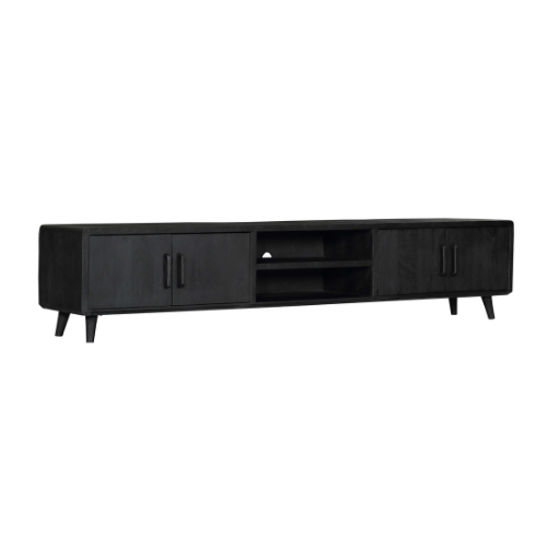 TV-Schrank Omaha Schwarz | 240 cm