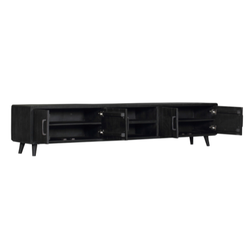 TV-Schrank Omaha Schwarz | 240 cm
