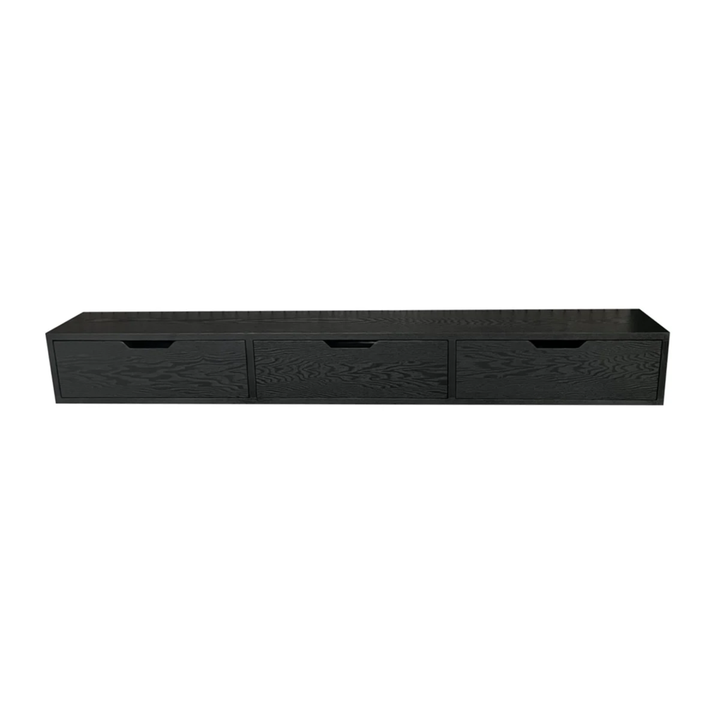 ZWEVENDE KAST ZWART FINEER 160X24X20
