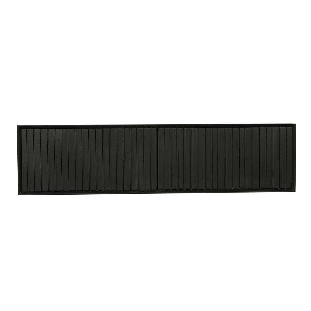 Schwebender TV-Schrank Madison Black | 120 cm