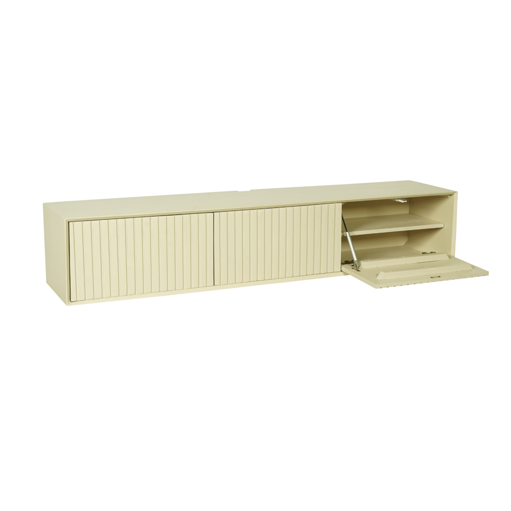 Schwebender TV-Schrank Madison Sand | 160 cm